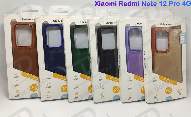 خرید قاب چرمی Xiaomi Redmi Note 12 Pro 4G مارک PULOKA