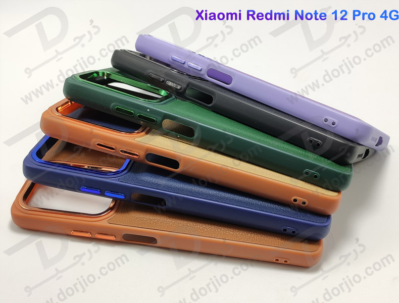 خرید قاب چرمی Xiaomi Redmi Note 12 Pro 4G مارک PULOKA