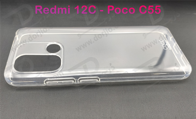 خرید قاب ژله ای شفاف گوشی Xiaomi Poco C55