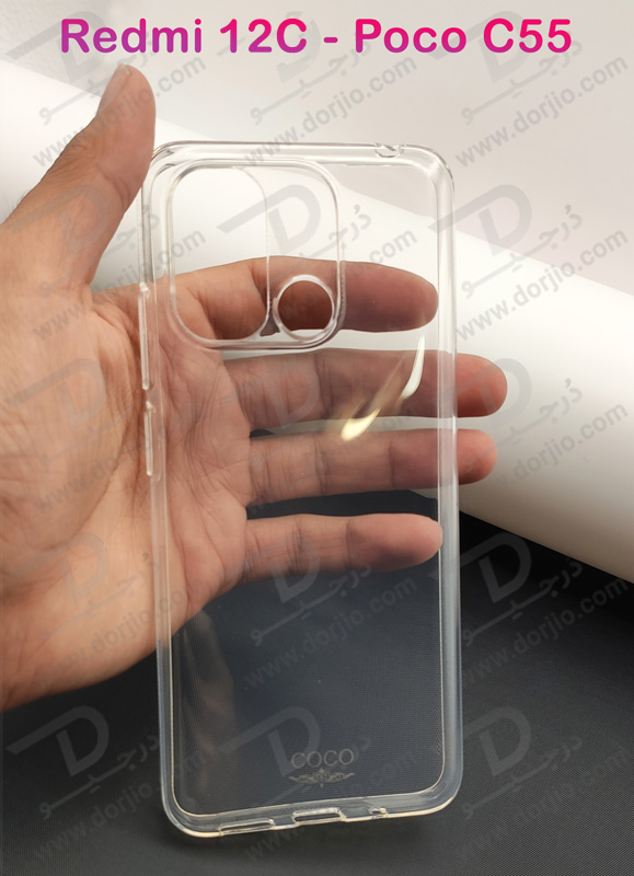 خرید قاب ژله ای شفاف گوشی Xiaomi Redmi 12C