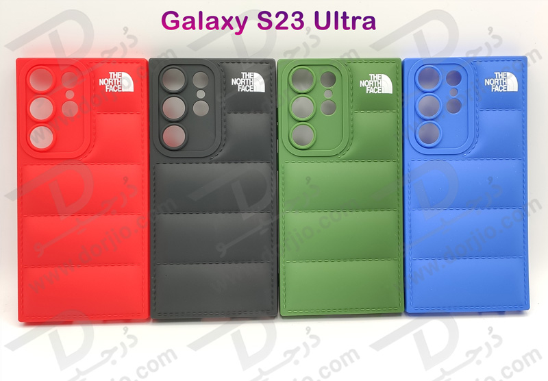 خرید قاب ژله ای پافری Samsung Galaxy S23 Ultra مدل TPU Puffer Case