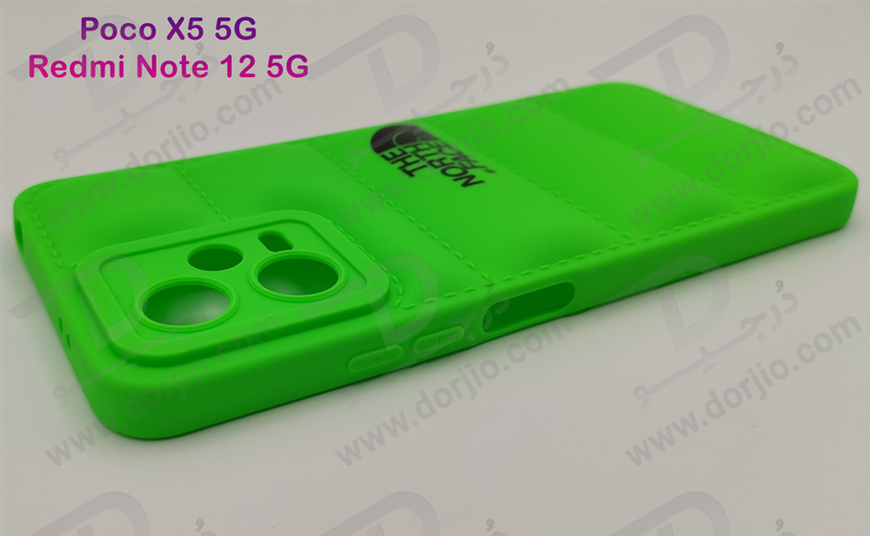 خرید قاب ژله ای پافری Xiaomi Poco X5 5G مدل TPU Puffer Case