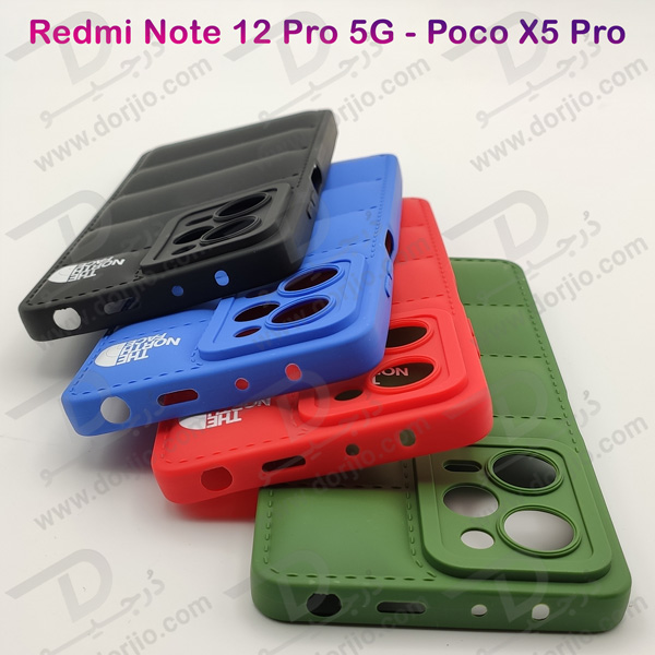 خرید قاب ژله ای پافری Xiaomi Redmi Note 12 Pro Pro 5G مدل TPU Puffer Case