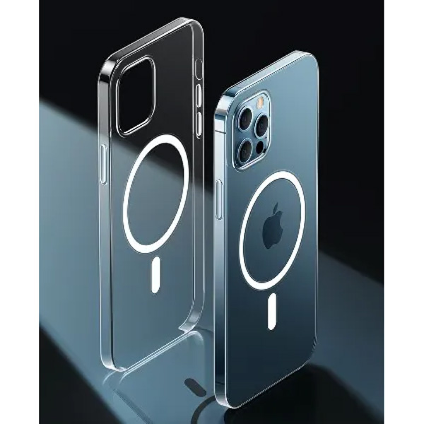 خرید قاب کریستالی شفاف مگ سیف iPhone 11 Pro Max