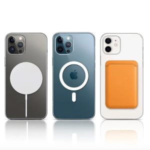 خرید قاب کریستالی شفاف مگ سیف iPhone 11 Pro Max