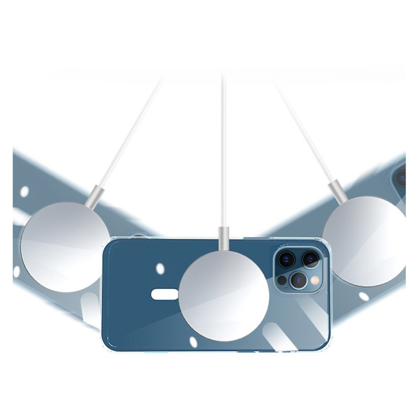 خرید قاب کریستالی شفاف مگ سیف iPhone 11 Pro Max