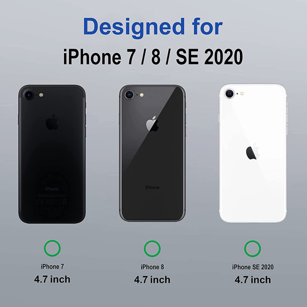 خرید قاب کریستالی شفاف مگ سیف iPhone SE 2020