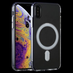 خرید قاب کریستالی شفاف مگ سیف iPhone XS