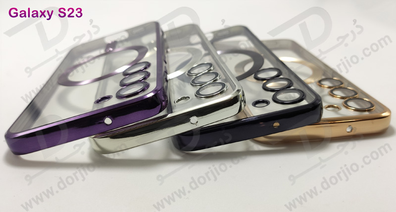 خرید قاب کریستالی مگنتی فریم رنگی Samsung Galaxy S23 خرید قاب کریستالی مگنتی فریم رنگی Samsung Galaxy S23