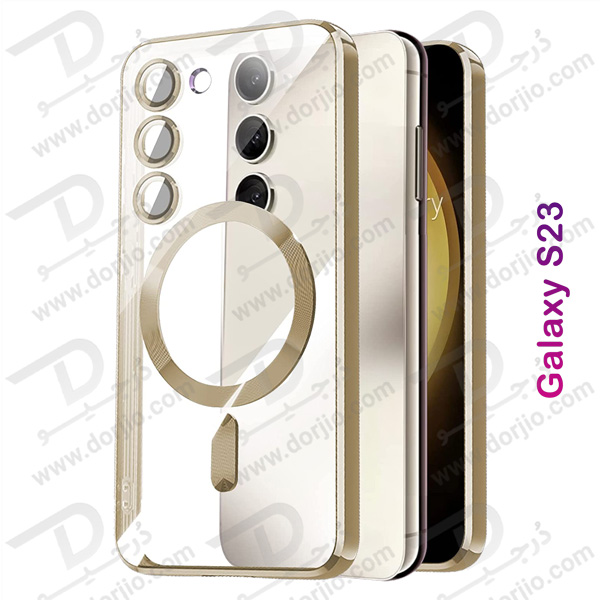 خرید قاب کریستالی مگنتی فریم رنگی Samsung Galaxy S23