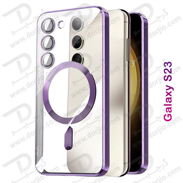خرید قاب کریستالی مگنتی فریم رنگی Samsung Galaxy S23