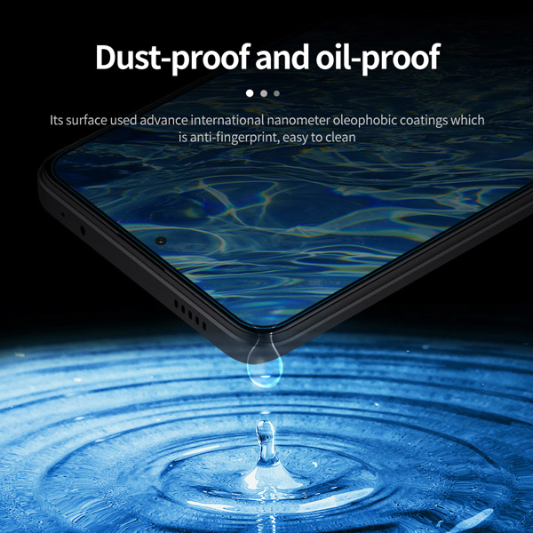 خرید محافظ صفحه نمایش شیشه ای Xiaomi Poco F5 Pro مارک نیلکین مدل H+Pro Anti-Explosion