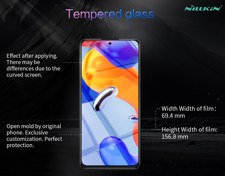 خرید محافظ صفحه نمایش شیشه ای Xiaomi Redmi Note 12 Pro 4G مارک نیلکین مدل H Anti-Explosion خرید محافظ صفحه نمایش شیشه ای Xiaomi Redmi Note 12 Pro 4G مارک نیلکین مدل H Anti-Explosion