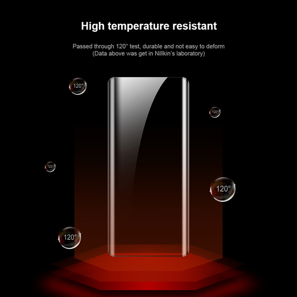 خرید نانو برچسب منحنی Huawei P60 Pro مارک نیلکین مدل Impact Resistant Curved Film - پک 2 عددی