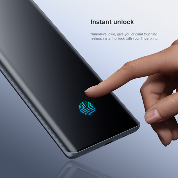 خرید نانو برچسب منحنی Huawei P60 مارک نیلکین مدل Impact Resistant Curved Film - پک 2 عددی