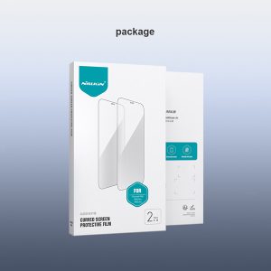 خرید نانو برچسب منحنی Huawei P60 مارک نیلکین مدل Impact Resistant Curved Film - پک 2 عددی