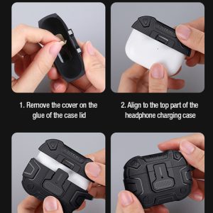 خرید کاور ضد ضربه نیلکین ایرپادز AirPods 3 مدل Bounce Pro