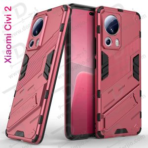 خرید گارد ضد ضربه استند دار Xiaomi Civi 2 مارک BIBERCAS