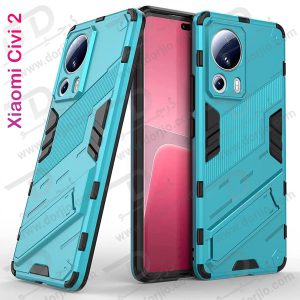خرید گارد ضد ضربه استند دار Xiaomi Civi 2 مارک BIBERCAS