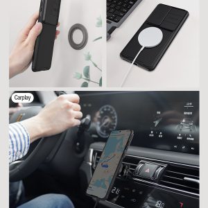 خرید گارد ضد ضربه مگنتی نیلکین Huawei P60 Pro مدل Camshield Pro Magnetic Case