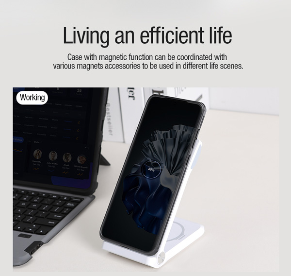 خرید گارد ضد ضربه مگنتی نیلکین Huawei P60 مدل Camshield Pro Magnetic Case