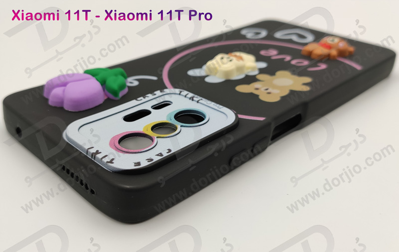خرید گارد عروسکی طرح برجسته Xiaomi 11T Pro