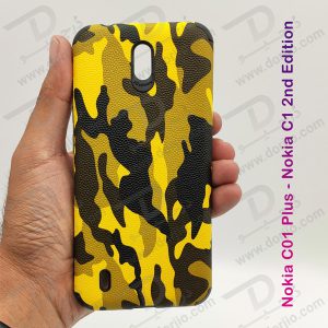 خرید گارد ژله ای طرح چریکی گوشی Nokia C1 2nd Edition