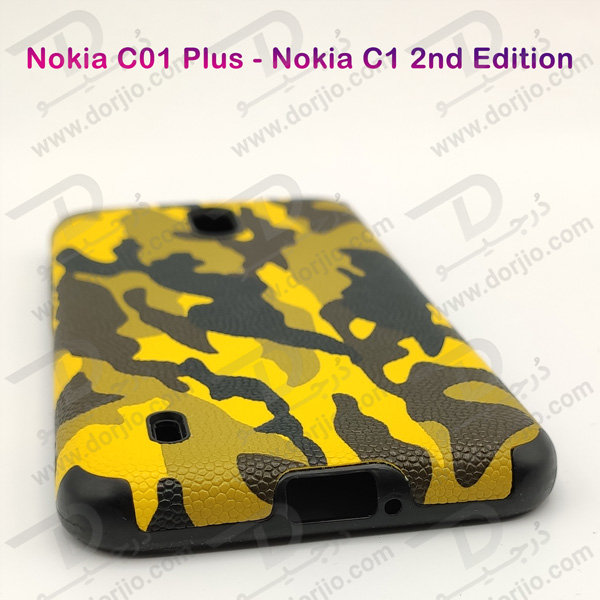 خرید گارد ژله ای طرح چریکی گوشی Nokia C1 2nd Edition