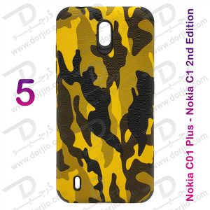 خرید گارد ژله ای طرح چریکی گوشی Nokia C1 2nd Edition