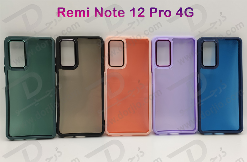 خرید گارد ژله ای نیمه شفاف Xiaomi Redmi Note 12 Pro 4G مدل New Skin