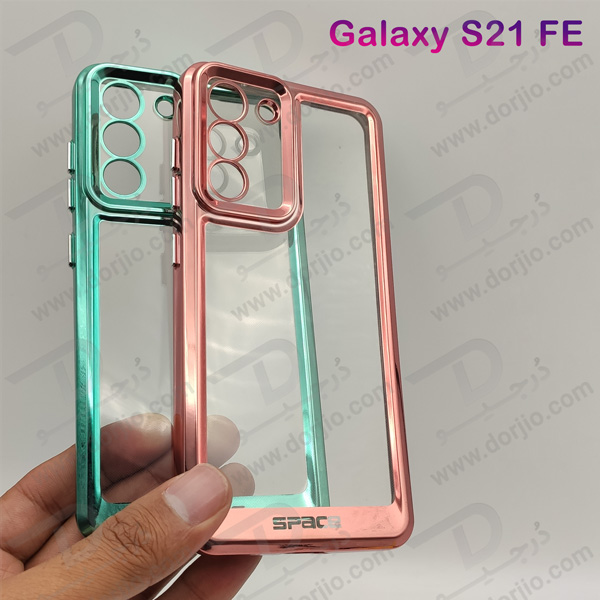 خرید گارد ژله ای هیبریدی Samsung Galaxy S21 FE مارک SPACE