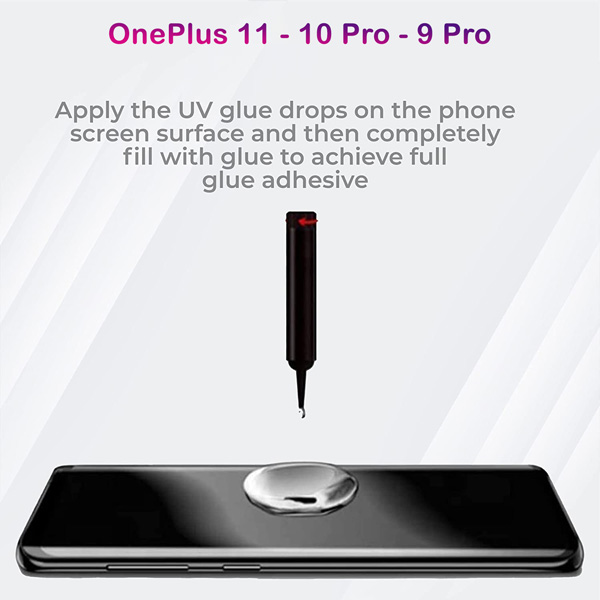 خرید گلس UV تمام صفحه OnePlus 10 Pro