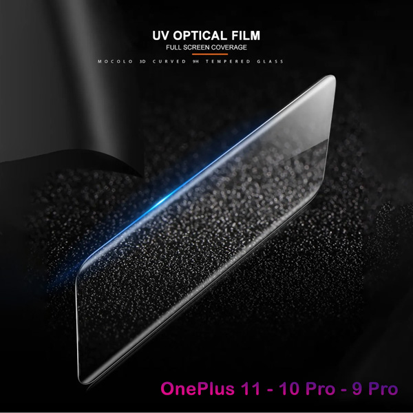 خرید گلس UV تمام صفحه OnePlus 9 Pro
