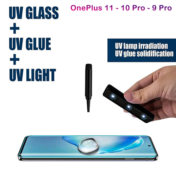 خرید گلس UV تمام صفحه OnePlus 9 Pro