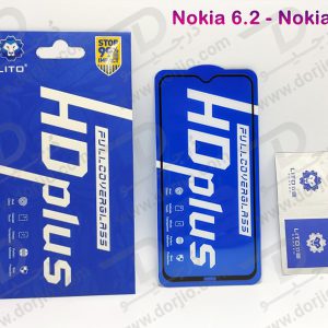 خرید گلس شیشه ای HD Plus تمام صفحه Nokia 7.2 مارک LITO