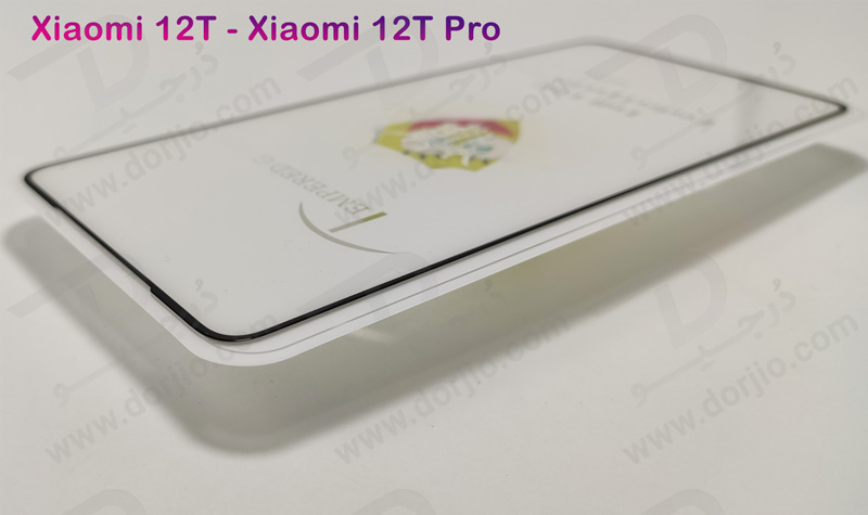 خرید گلس شیشه ای فول چسب Xiaomi 12T Pro مارک Mietubl