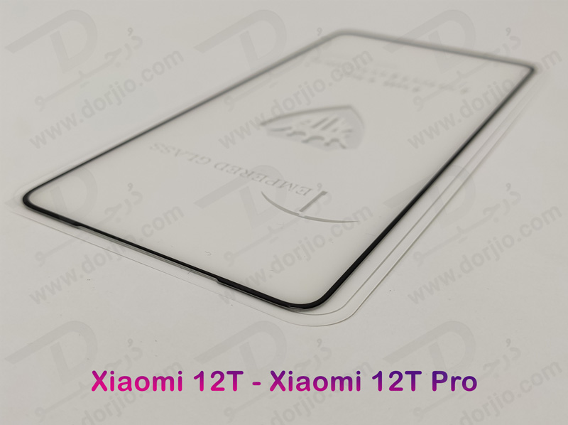 خرید گلس شیشه ای فول چسب Xiaomi 12T Pro مارک Mietubl