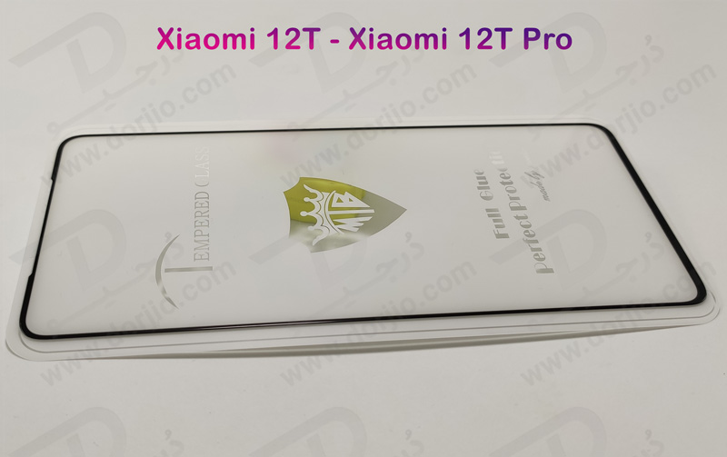 خرید گلس شیشه ای فول چسب Xiaomi 12T مارک Mietubl