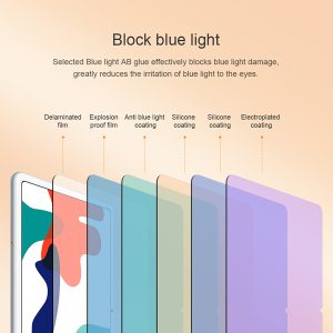 خرید گلس شیشه ای نیلکین تبلت Huawei Mate Pad 10.4 مدل V+ Anti Blue Light