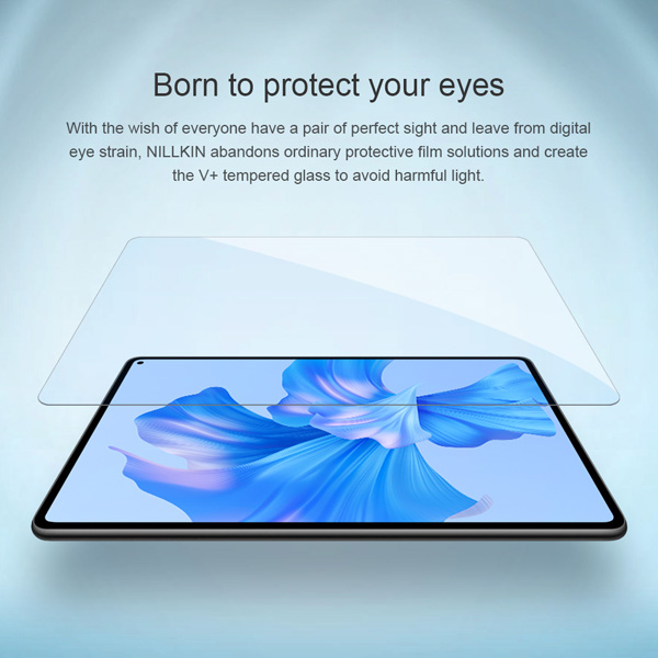 خرید گلس شیشه ای نیلکین تبلت Huawei Mate Pad Pro 11 2022 مدل V+ Anti Blue Light