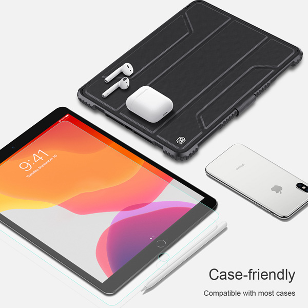 خرید گلس شیشه ای نیلکین تبلت iPad 10.2 2019 مدل H+ Anti-Explosion