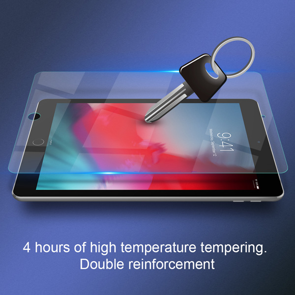 خرید گلس شیشه ای نیلکین تبلت iPad 9.7 2018 مدل H+ Anti-Explosion