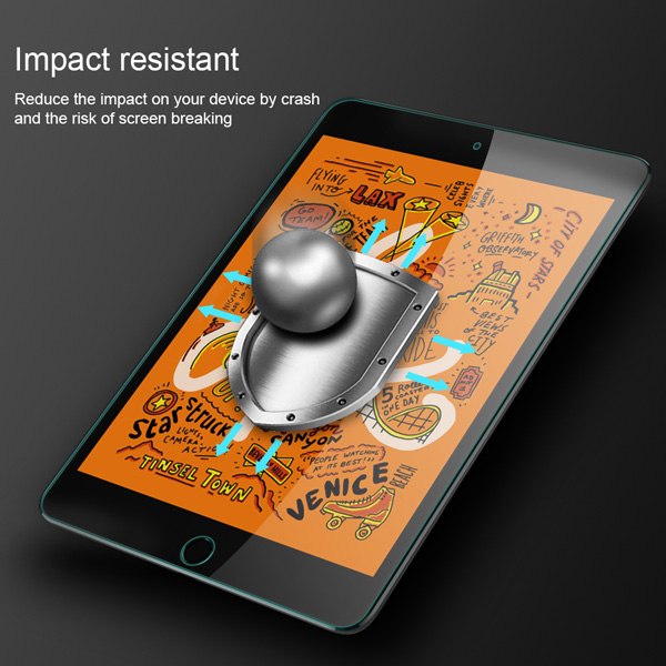 خرید گلس شیشه ای نیلکین تبلت iPad Mini 2019 مدل H+ Anti-Explosion