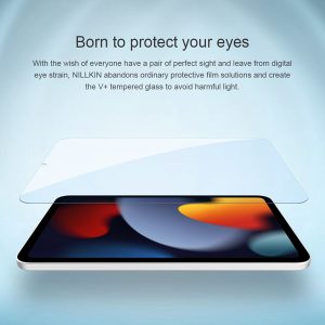 خرید گلس شیشه ای نیلکین تبلت iPad Mini 6 2021 مدل V+ Anti Blue Light