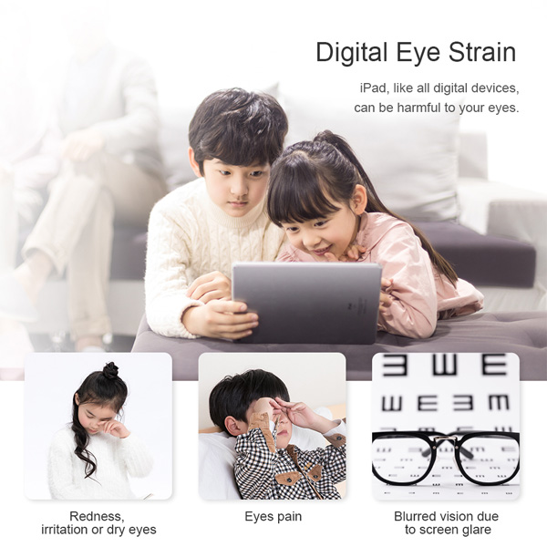 خرید گلس شیشه ای نیلکین تبلت iPad Pro 12.9 2018 مدل V+ Anti Blue Light