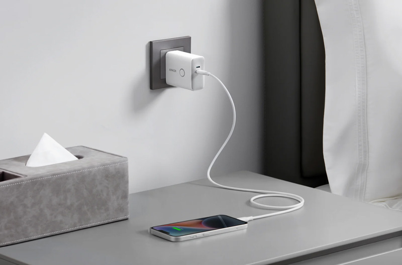خرید آداپتور و پاوربانک هیبریدی 45 وات اَنکر Anker 521 Power Bank A1626P11