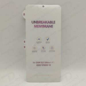 خرید نانو برچسب هیدوروژل مات صفحه نمایش Vivo iQOO 10 مدل Unbreakable Hydrogel