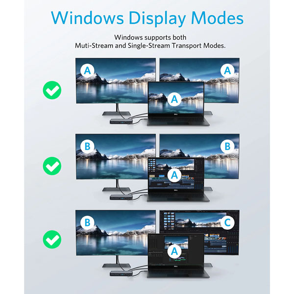 خرید هاب 9 کاره 60 وات 4K مارک Anker مدل PowerExpand 9-in-1 USB-C PD Dock