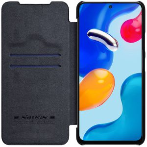 خرید کیف چرمی نیلکین Xiaomi Redmi Note 12S مدل Qin Case
