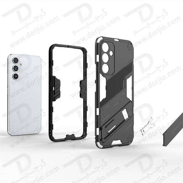 خرید گارد ضد ضربه استند دار Samsung Galaxy A34 مارک BIBERCAS